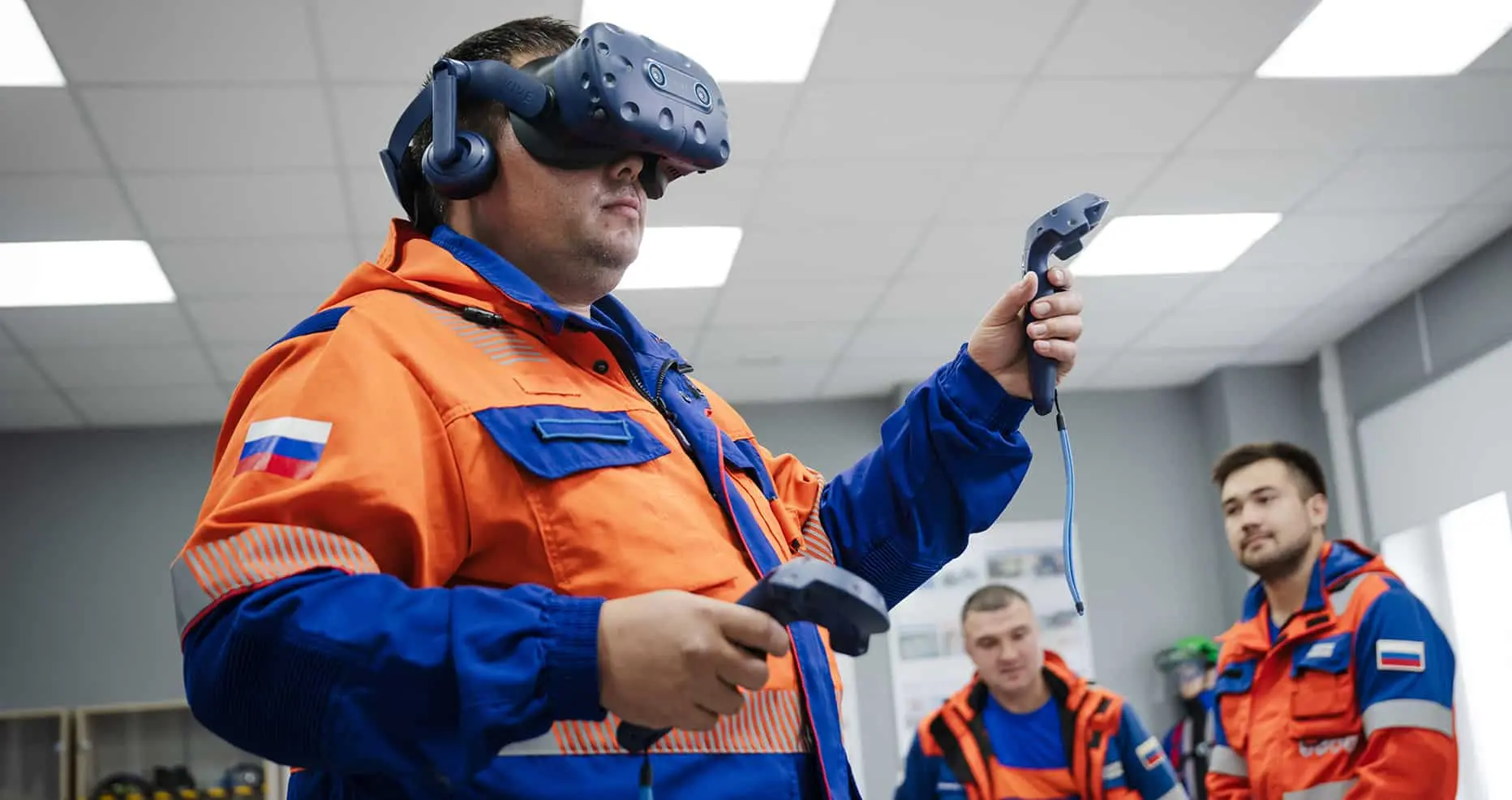 Игровая зона на вахте VR