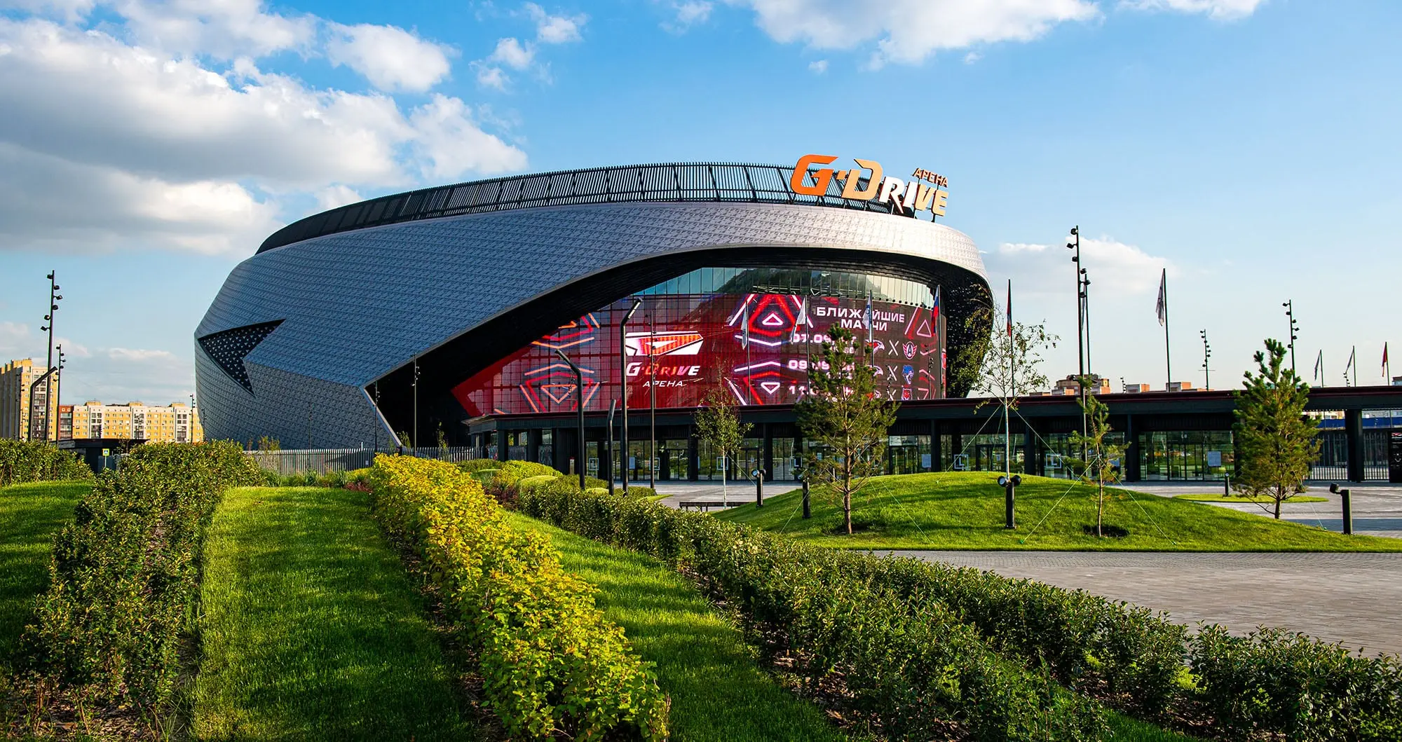 Ледовый дворец «G-Drive Арена» в Омске