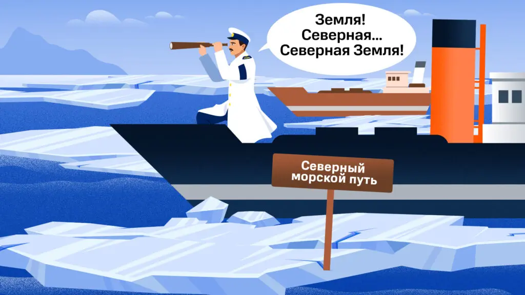 Борис Вилькицкий открывает Северную Землю