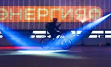 Лазерное шоу «Энергии+» на «ЗСД Фонтанка Фесте»