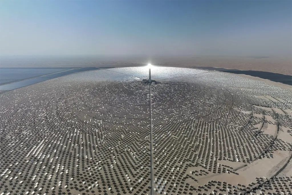Солнечная электростанция Noor Energy 1 в Объединенных Арабских Эмиратах