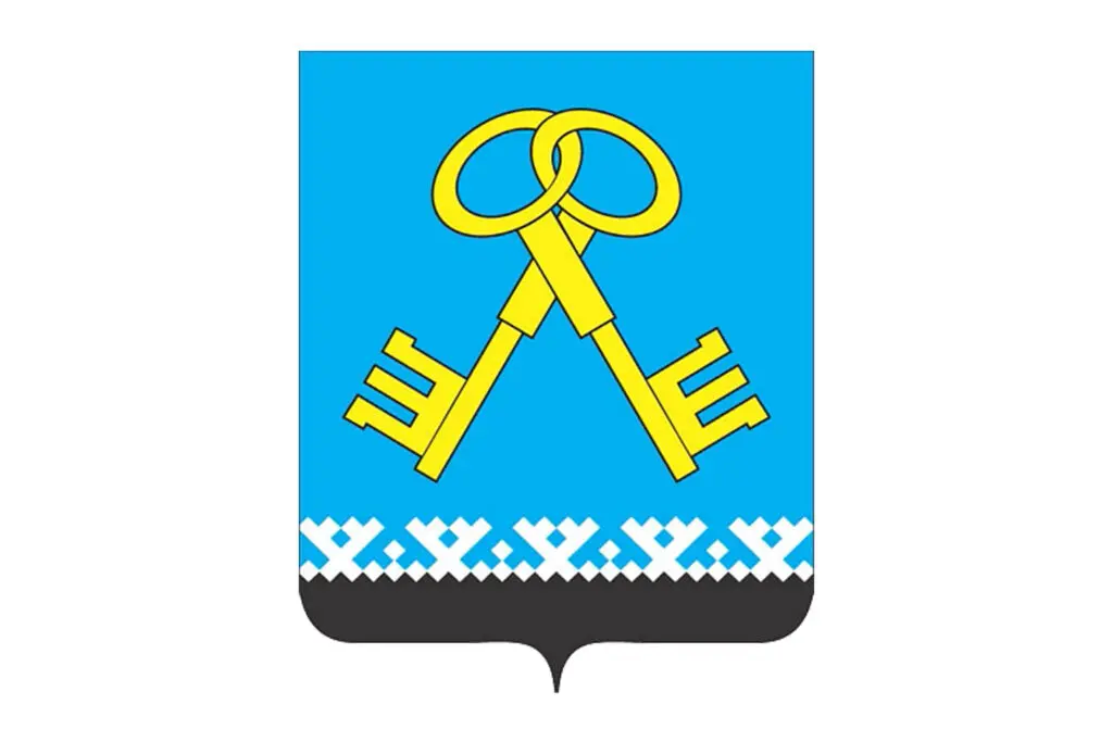 Герб города Муравленко в Ямало-Ненецком автономном округе