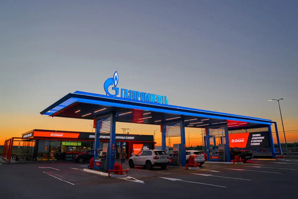 Станция сети АЗС «Газпромнефть»