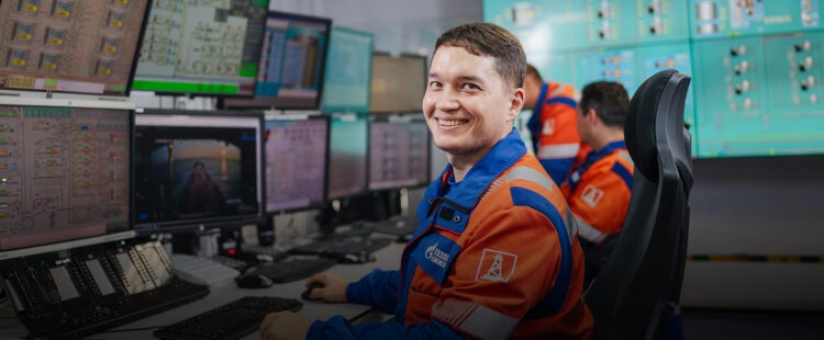 Операторная на месторождении Ямала