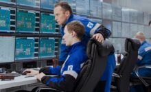 В операторной Новопортовского месторождения