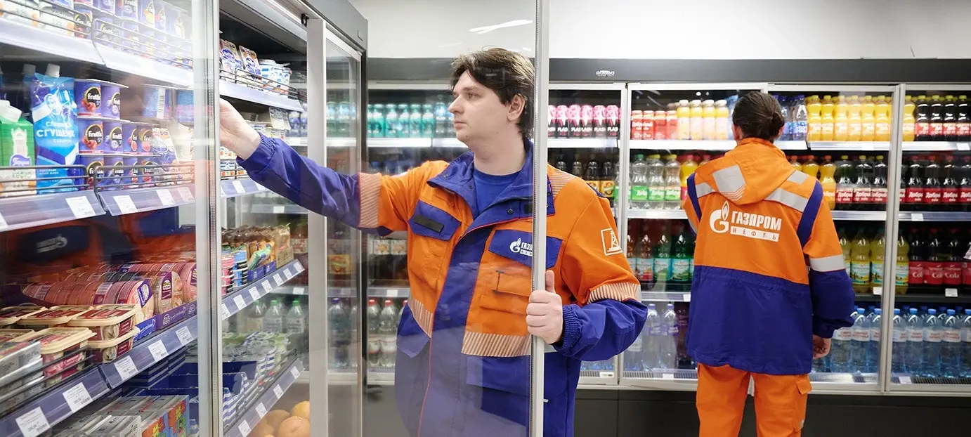 В магазине вахтового комплекса «Газпром нефти» в ХМАО