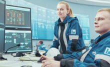 В операторной Омского нефтеперерабатывающего завода