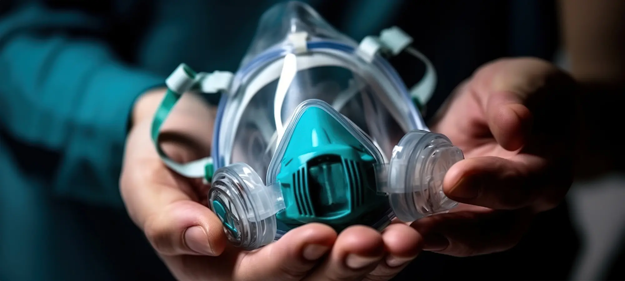 Маска превращающая дыхание в электричество