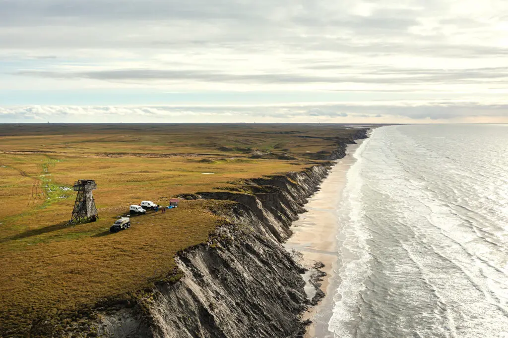Вид на побережье Гыданского полуострова