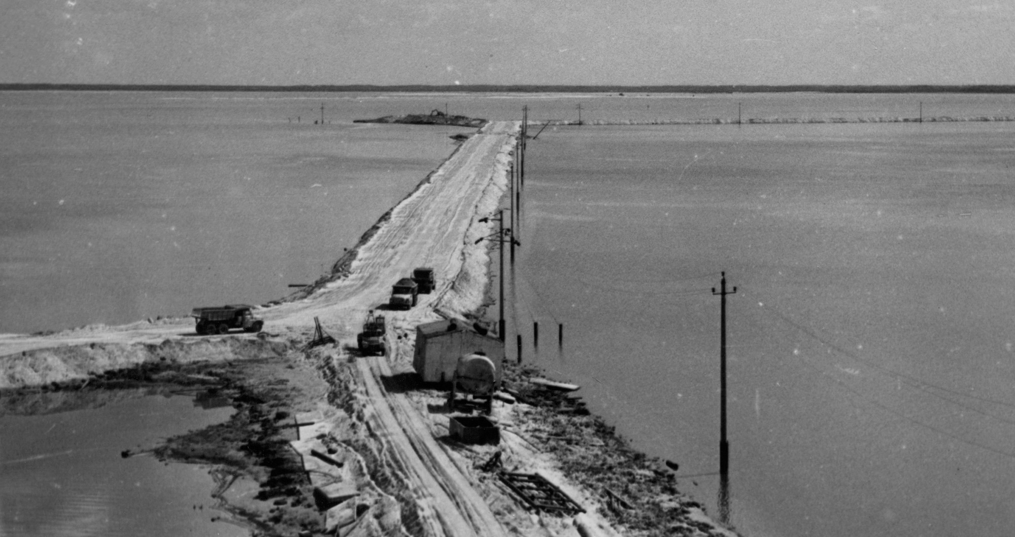 Самотлорское месторождение 1965-1970 годы. Фото Музея геологии, нефти и газа