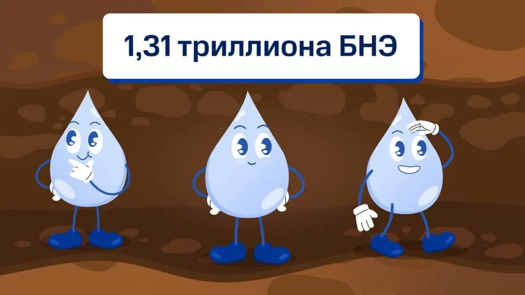 Газ внутри геологических пород