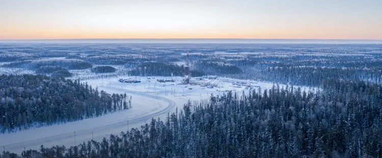 Нефтегазовое месторождение в ХМАО