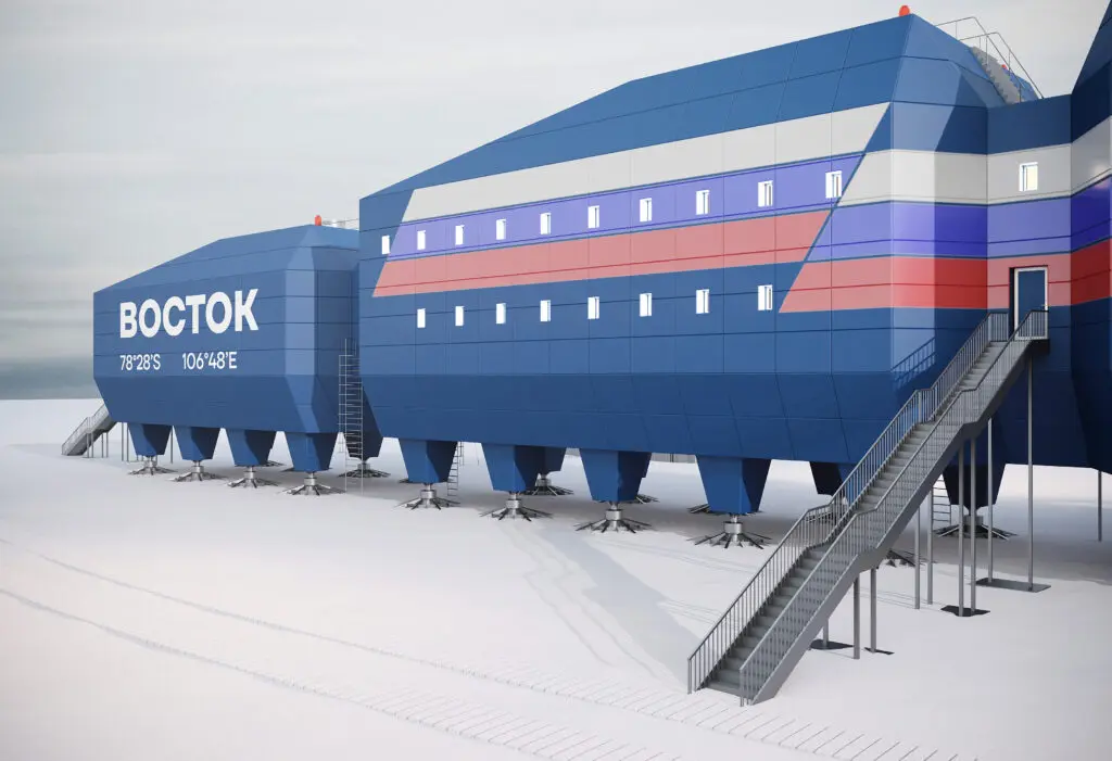 Российская станция «Восток» в Антарктиде