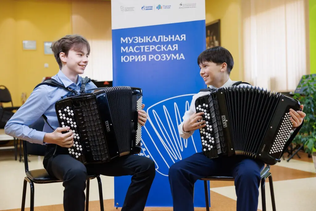 Юные участники Музыкальной мастерской Юрия Розума