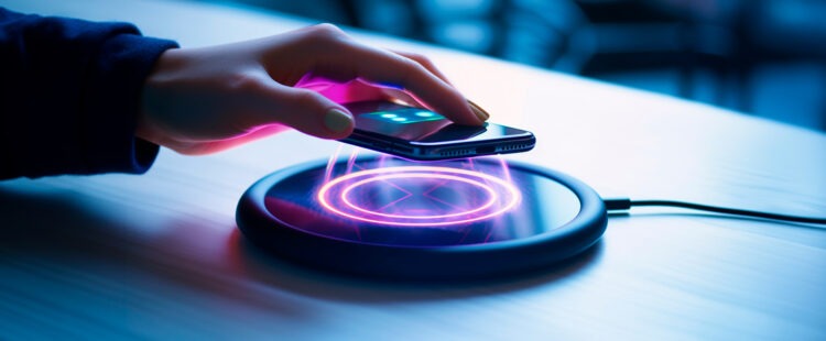 Беспроводная зарядка смартфона
