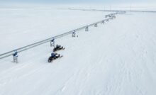 Трубопровод в арктической зоне