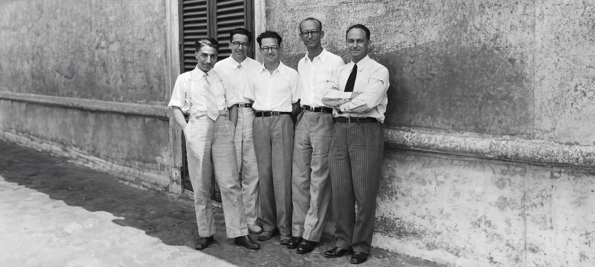 Коллектив молодых ученых с улицы Панисперна