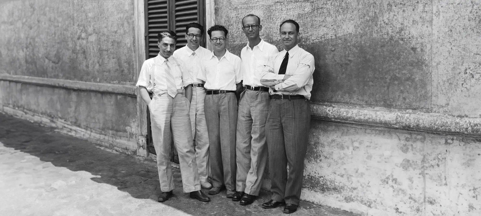 Коллектив молодых ученых с улицы Панисперна