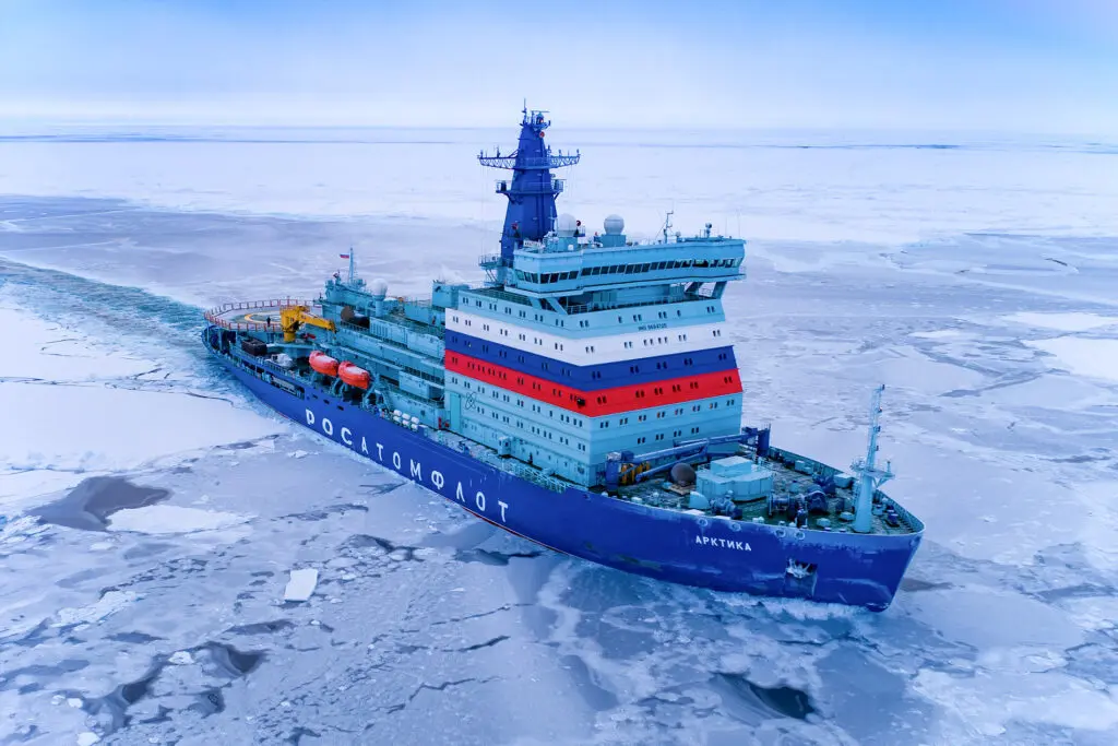 Атомный ледокол «Арктика». Фото: «Атомфлот»