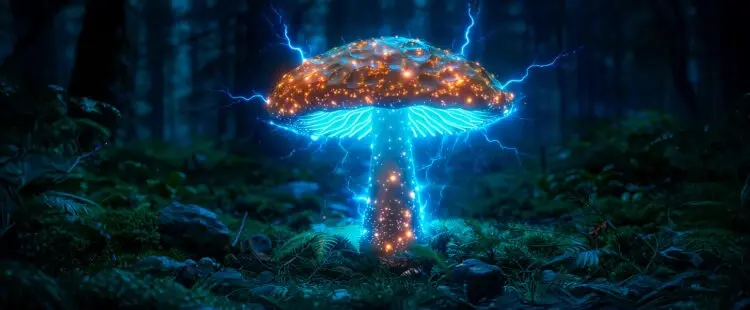 Гриб-электростанция