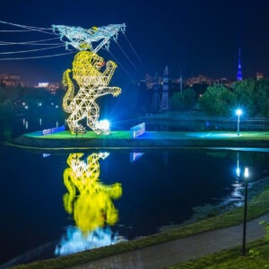 Как выглядят самые необычные линии электропередачи в России: фотогалерея