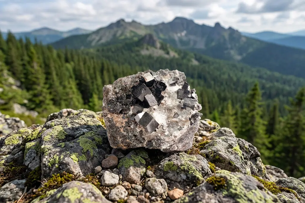 Перовскит в уральских горах