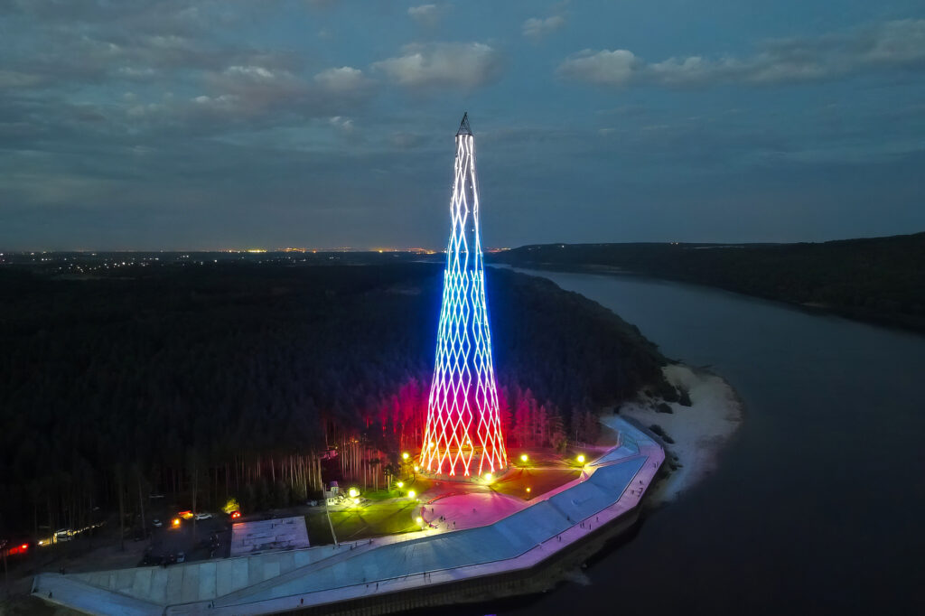 Шуховская гиперболоидная опора. Фото: «Россети»