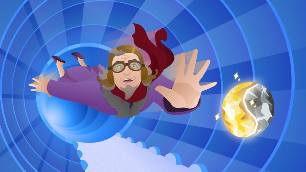 Алхимик внутри Большого адронного коллайдера ловит золото, получаемое из свинца