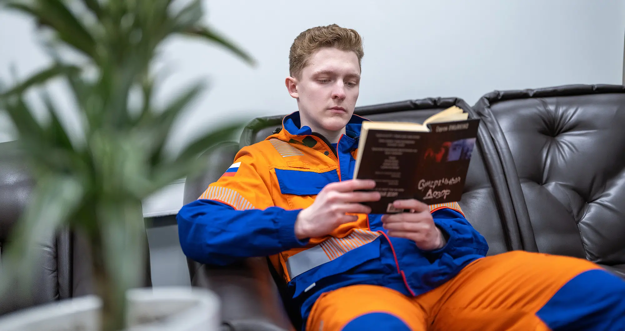 Вахтовики в зоне отдыха