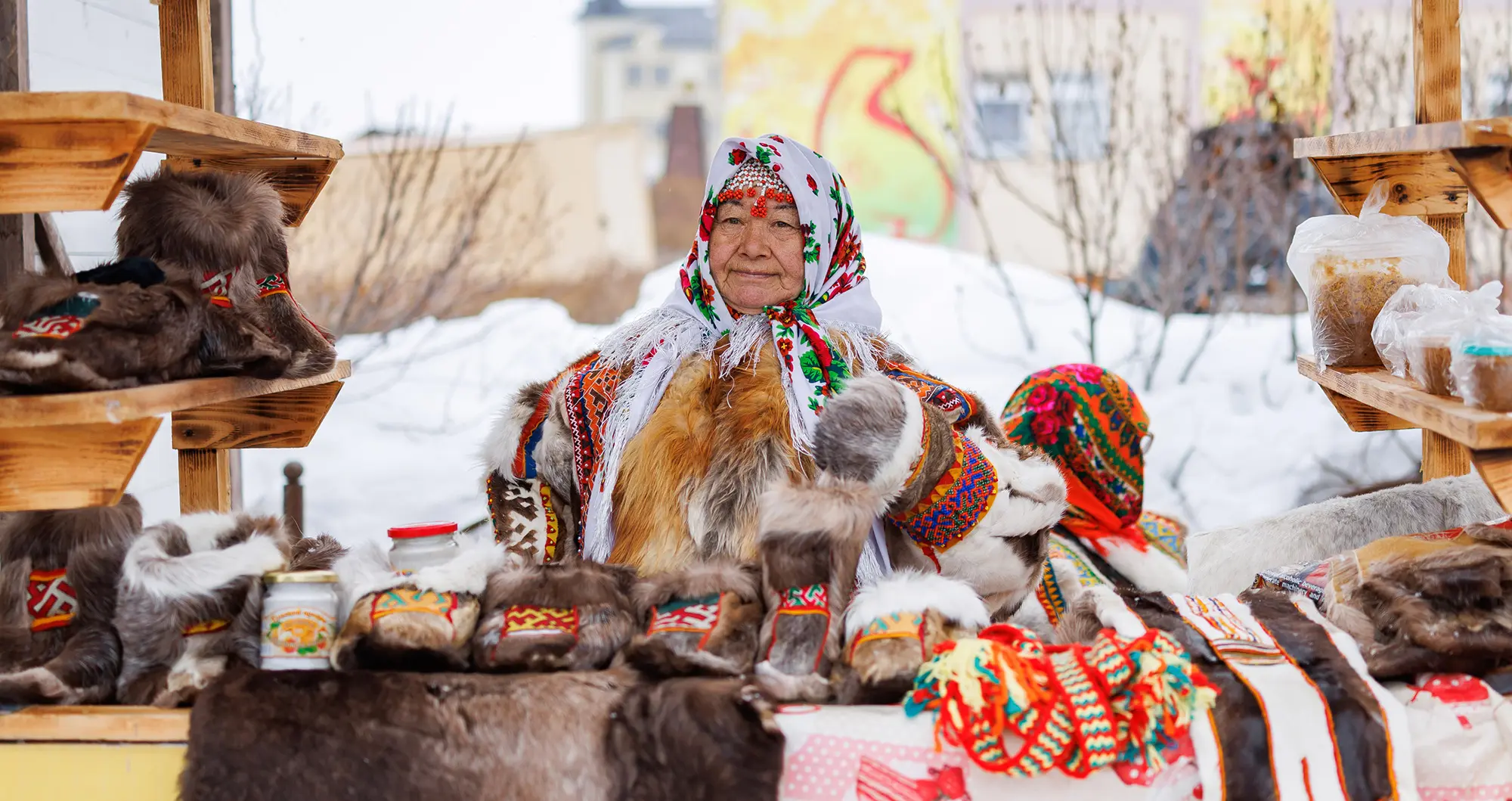 Ярмарка национальной одежды в Яр-Сале