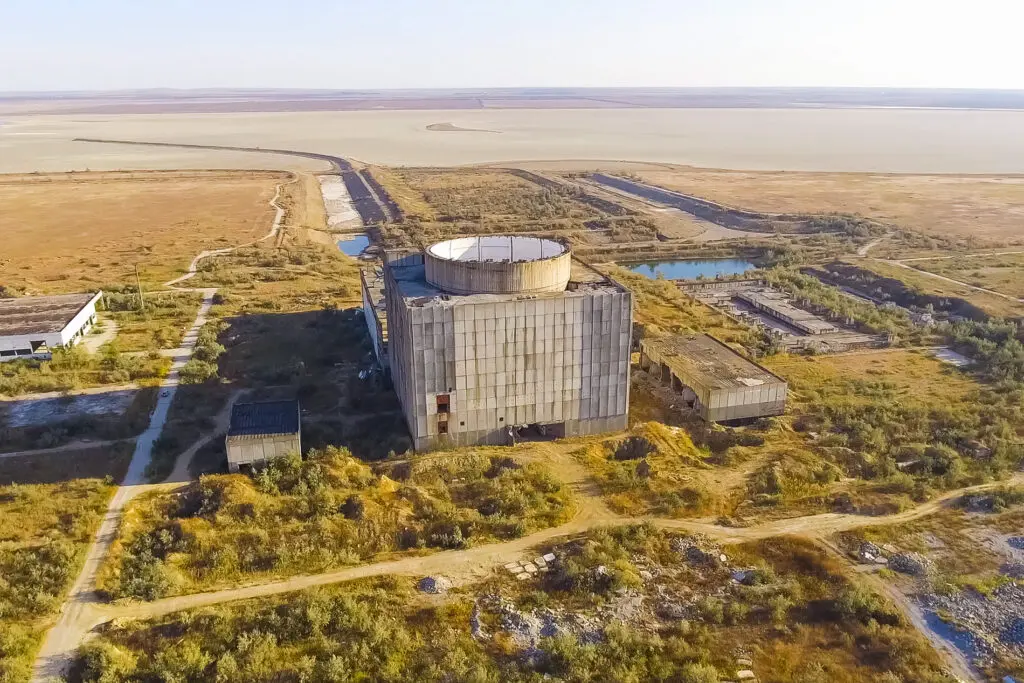 Недостроенная атомная электростанция в Крыму