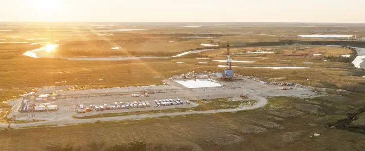 Восточно-Мессояхское месторождение, самый северный материковом нефтепромысел России